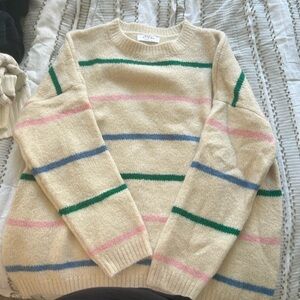 Katie Sturino Striped Sweater